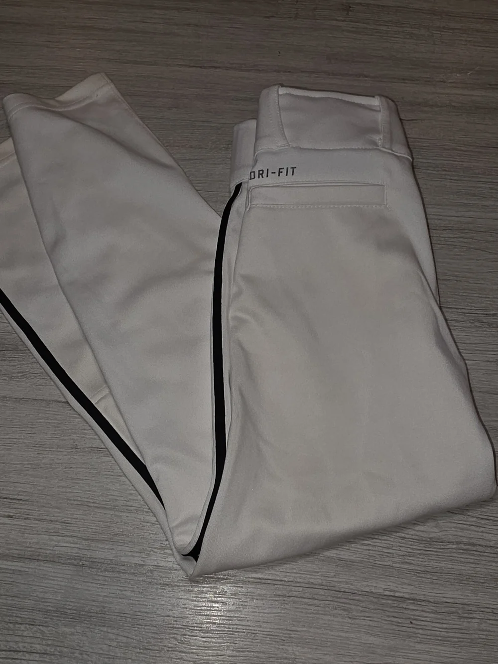 Nike Dri Fit Baseball Pants White Youth Size XS B6